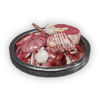 Alimentador de prato 1m carne