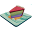 Tarta de arcoíris